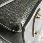 Anya Hindmarch Diamonds Ebury Featherweight Tote Metallic Silver Leather With Silver Hardware Bag #YTSU-5 - Image 12