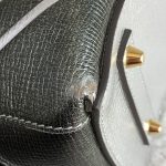 Anya Hindmarch Diamonds Ebury Featherweight Tote Metallic Silver Leather With Silver Hardware Bag #YTSU-5 - Image 14