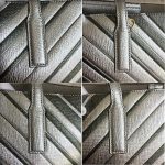 Anya Hindmarch Diamonds Ebury Featherweight Tote Metallic Silver Leather With Silver Hardware Bag #YTSU-5 - Image 26