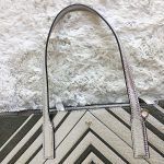 Anya Hindmarch Diamonds Ebury Featherweight Tote Metallic Silver Leather With Silver Hardware Bag #YTSU-5 - Image 15