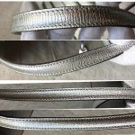 Anya Hindmarch Diamonds Ebury Featherweight Tote Metallic Silver Leather With Silver Hardware Bag #YTSU-5 - Image 19