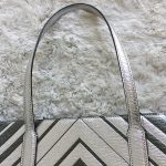 Anya Hindmarch Diamonds Ebury Featherweight Tote Metallic Silver Leather With Silver Hardware Bag #YTSU-5 - Image 18