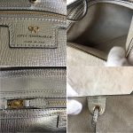Anya Hindmarch Diamonds Ebury Featherweight Tote Metallic Silver Leather With Silver Hardware Bag #YTSU-5 - Image 28