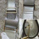 Anya Hindmarch Diamonds Ebury Featherweight Tote Metallic Silver Leather With Silver Hardware Bag #YTSU-5 - Image 22