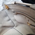 Anya Hindmarch Ephson Top Handle Bag Beige Leather/Matt Tumbled Calf And Gold Hardware #SKOT-2 - Image 28