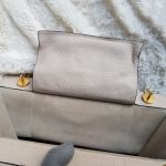 Anya Hindmarch Ephson Top Handle Bag Beige Leather/Matt Tumbled Calf And Gold Hardware #SKOT-2 - Image 25