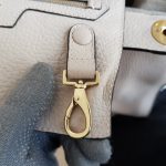 Anya Hindmarch Ephson Top Handle Bag Beige Leather/Matt Tumbled Calf And Gold Hardware #SKOT-2 - Image 24