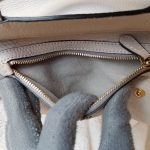 Anya Hindmarch Ephson Top Handle Bag Beige Leather/Matt Tumbled Calf And Gold Hardware #SKOT-2 - Image 36