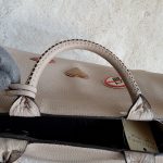 Anya Hindmarch Ephson Top Handle Bag Beige Leather/Matt Tumbled Calf And Gold Hardware #SKOT-2 - Image 21