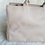 Anya Hindmarch Ephson Top Handle Bag Beige Leather/Matt Tumbled Calf And Gold Hardware #SKOT-2 - Image 5