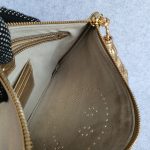 Anya Hindmarch Georgiana Smiley Metallic Carpa Goat Skins With Gold Hardware #GLUSS-3 - Image 14