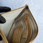 Anya Hindmarch Georgiana Smiley Metallic Carpa Goat Skins With Gold Hardware #GLUSS-3 - Image 13