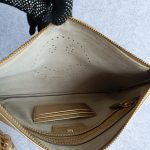 Anya Hindmarch Georgiana Smiley Metallic Carpa Goat Skins With Gold Hardware #GLUSS-3 - Image 18
