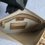 Anya Hindmarch Georgiana Smiley Metallic Carpa Goat Skins With Gold Hardware #GLUSS-3 - Image 17