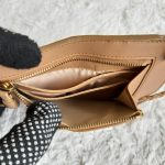 Bottega Veneta ID Card Holder & Lanyard Brown Woven Lambskin With Gold Hardware #URKK-3 - Image 16