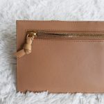 Bottega Veneta ID Card Holder & Lanyard Brown Woven Lambskin With Gold Hardware #URKK-3 - Image 5