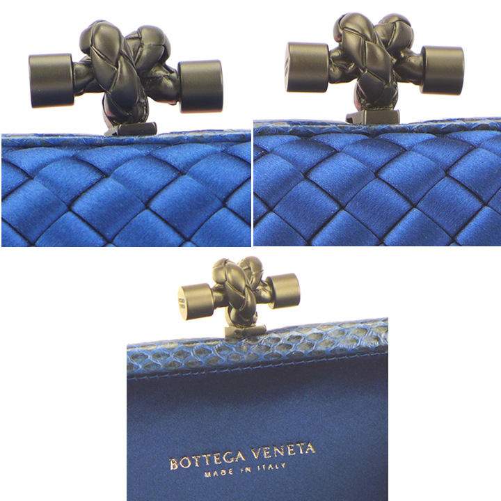 Bottega Veneta - Knot Intrecciato Impero Ayers Club Stretch Clutch