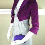 Bottega Veneta Interccio Impero Ayeras Knot Clutch Purple Satin With Python Skin #KKEK-1 - Image 11
