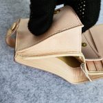 Bottega Veneta Small Wallet Light Peach Pink Lizard Skin With Silver Hardware #CEOL-86 - Image 20