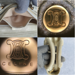 Celine Boogie Mini Metallic Gold Leather With Gold Hardware Bag #SUEO-8 - Image 23