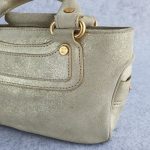 Celine Boogie Mini Metallic Gold Leather With Gold Hardware Bag #SUEO-8 - Image 6