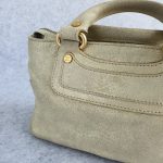 Celine Boogie Mini Metallic Gold Leather With Gold Hardware Bag #SUEO-8 - Image 5