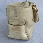 Celine Boogie Mini Metallic Gold Leather With Gold Hardware Bag #SUEO-8 - Image 8