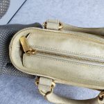 Celine Boogie Mini Metallic Gold Leather With Gold Hardware Bag #SUEO-8 - Image 9