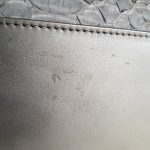 Celine Trapeze Medium Black Leather with Snake Skin and Gold Hardware Bag #SSRS-1 - Image 19