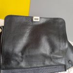 Celine Trapeze Medium Black Leather with Snake Skin and Gold Hardware Bag #SSRS-1 - Image 14