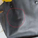 Celine Trapeze Medium Black Leather with Snake Skin and Gold Hardware Bag #SSRS-1 - Image 8