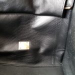 Celine Trapeze Medium Black Leather with Snake Skin and Gold Hardware Bag #SSRS-1 - Image 41