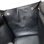 Celine Trapeze Medium Black Leather with Snake Skin and Gold Hardware Bag #SSRS-1 - Image 38