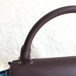 Celine Trapeze Tri-color Small Leather With Suede And Silver Hardware Bag #YKSE-3 - Image 15