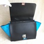 Celine Trapeze Tri-color Small Leather With Suede And Silver Hardware Bag #YKSE-3 - Image 22