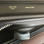 Celine Trapeze Tri-color Small Leather With Suede And Silver Hardware Bag #YKSE-3 - Image 25