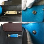 Celine Trapeze Tri-color Small Leather With Suede And Silver Hardware Bag #YKSE-3 - Image 24