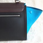 Celine Trapeze Tri-color Small Leather With Suede And Silver Hardware Bag #YKSE-3 - Image 6