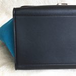 Celine Trapeze Tri-color Small Leather With Suede And Silver Hardware Bag #YKSE-3 - Image 9