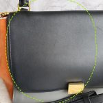 Celine Trapeze Tri-Color Leather With Suede And Gold Hardware Bag #GLLOO-7 - Image 3