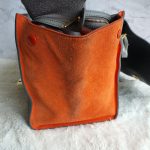 Celine Trapeze Tri-Color Leather With Suede And Gold Hardware Bag #GLLOO-7 - Image 9