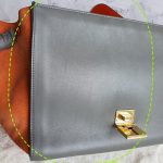 Celine Trapeze Tri-Color Leather With Suede And Gold Hardware Bag #GLLOO-7 - Image 5