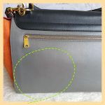 Celine Trapeze Tri-Color Leather With Suede And Gold Hardware Bag #GLLOO-7 - Image 7