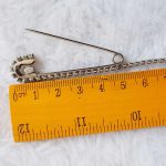 Chanel Brooch Safety Pin Design With Diamanted #KYEE-7 - Image 7