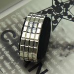 Chanel Chocolot Digital Quartz Watch Silver Hardware #KLSC-43