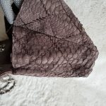 Chanel Flap Bag Brown Snake Skin With Silver Hardware #YCEY-1 - Image 9