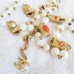 Chanel Necklace Faux Pearl With Gold Hardware #YLUE-7