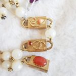 Chanel Necklace Faux Pearl With Gold Hardware #YLUE-7 - Image 5