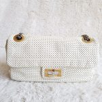 Chanel Reissue Flap Bag Off White Perforated Leather With Gold/Silver Hardware #SYTE-1 - Image 2