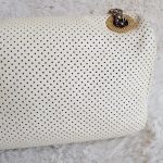 Chanel Reissue Flap Bag Off White Perforated Leather With Gold/Silver Hardware #SYTE-1 - Image 6